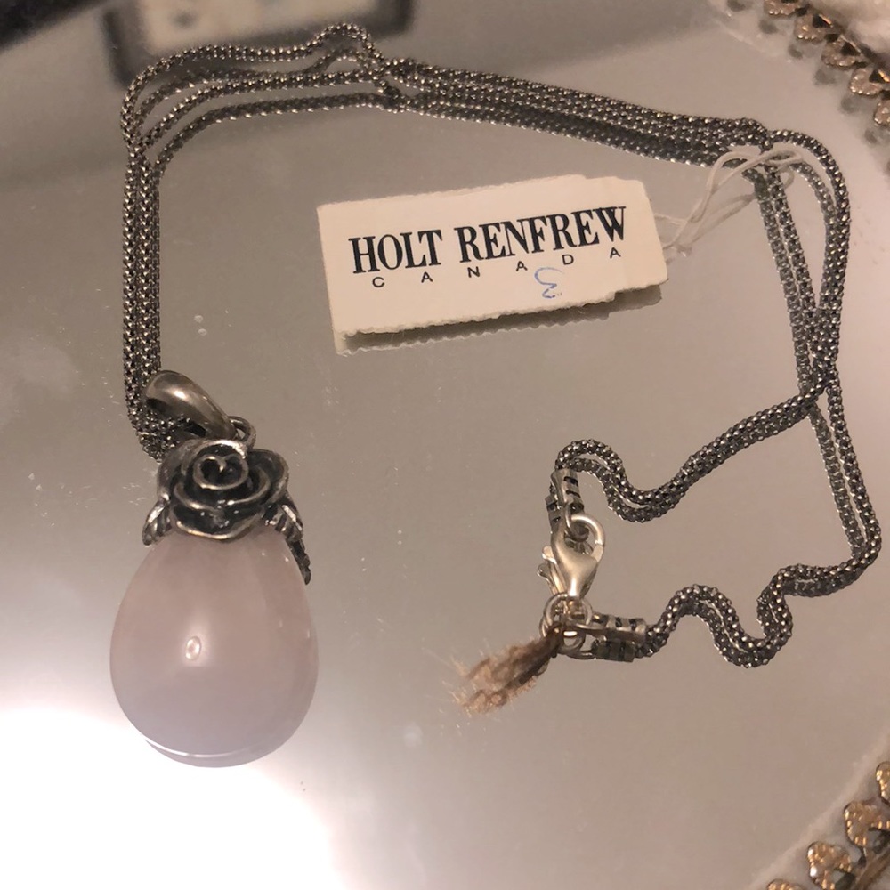 PZ Israel Sterling Silver Gem Necklace